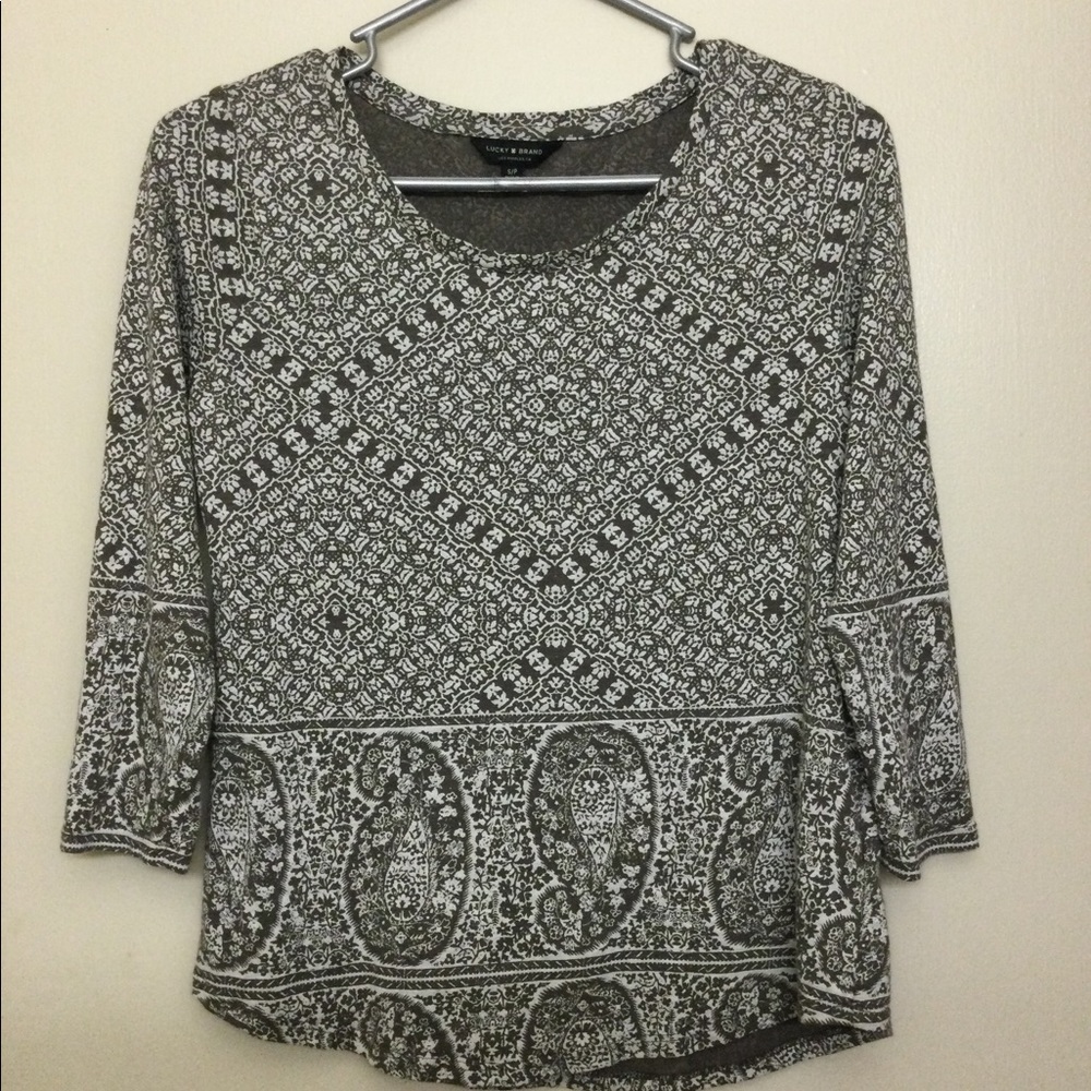 LUCKY BRAND Los Angeles, CA Women’s Blouse ❤️